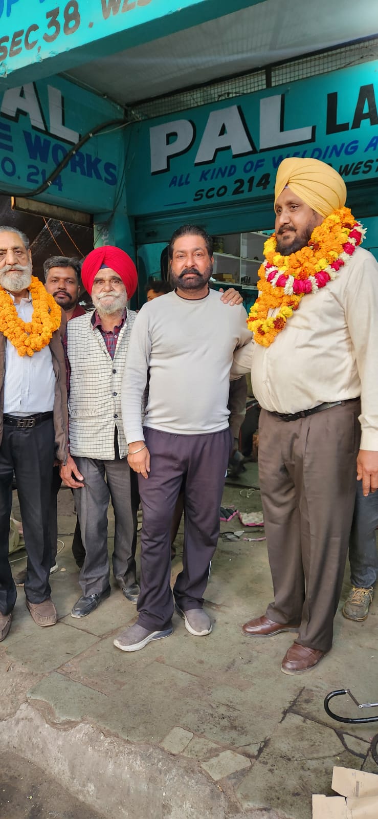 चंडीगढ़ सेक्टर 38 मोटर मार्केट के दूसरी बार बने बलदेव सिंह प्रधान